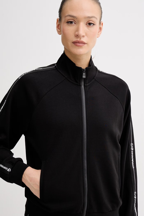 EA7 Emporio Armani dámska tepláková súprava s bavlnou AF12501.7W000979 čierna