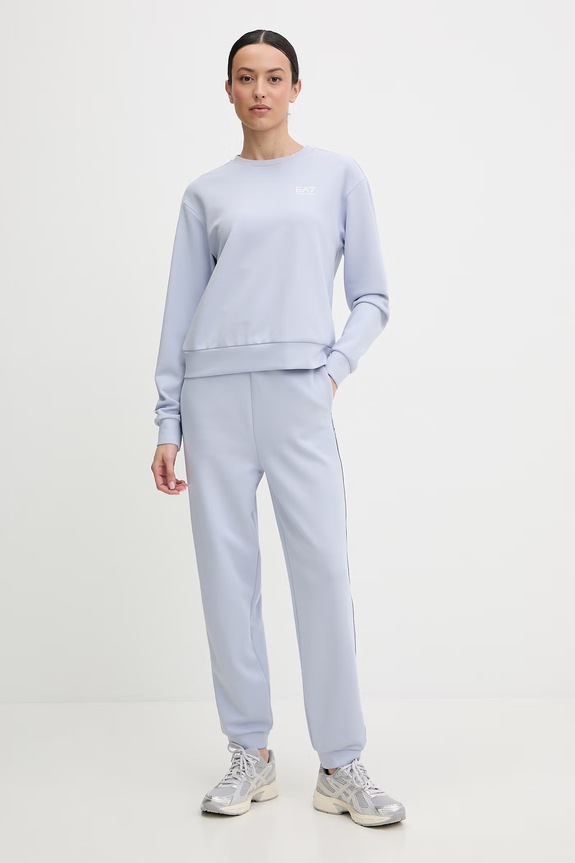 Abbigliamento EA7 Emporio Armani tuta da ginnastica AF12501.7W001157 blu
