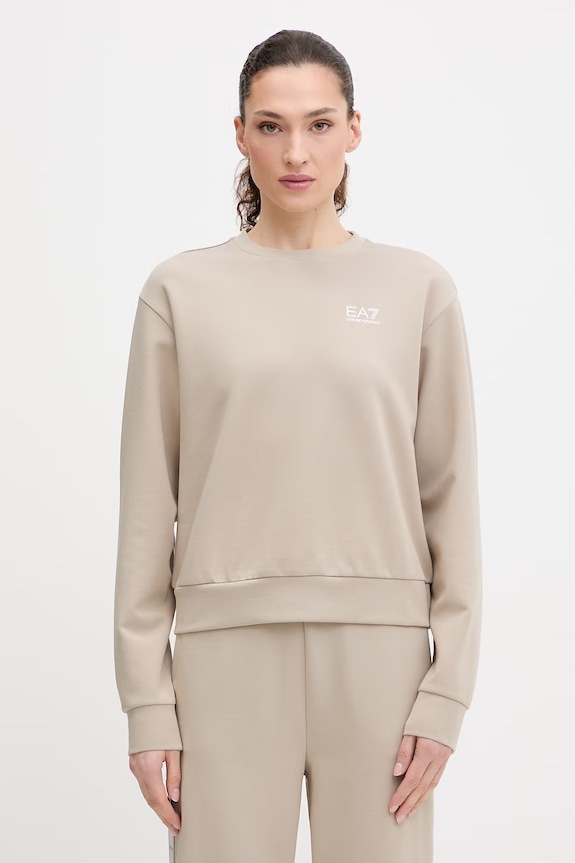 Tepláková souprava EA7 Emporio Armani AF12501.7W001157 béžová SS26