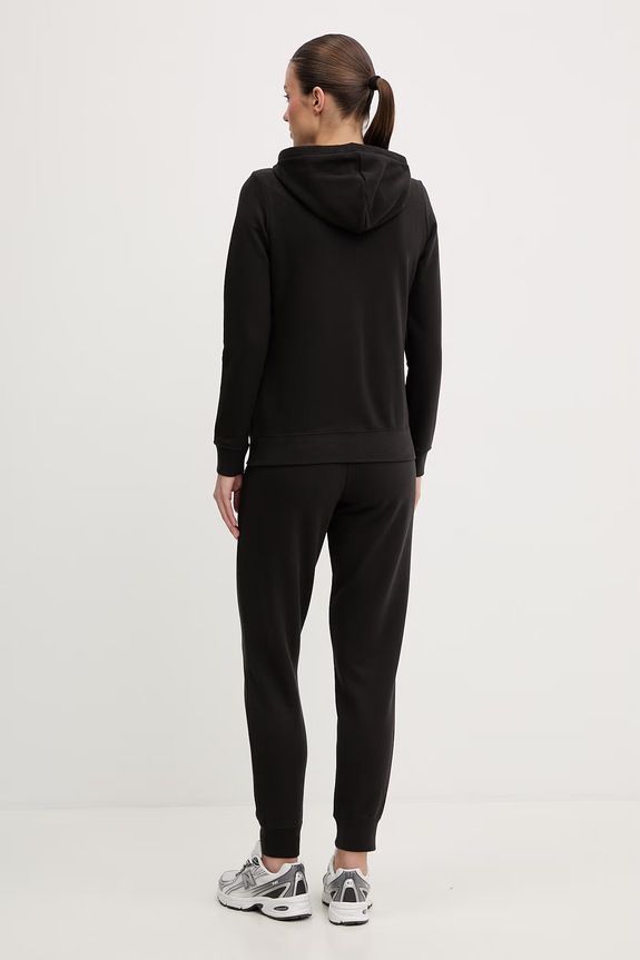 Puma ženska trenirka z bombažem Hooded Sweat suit črna 691902