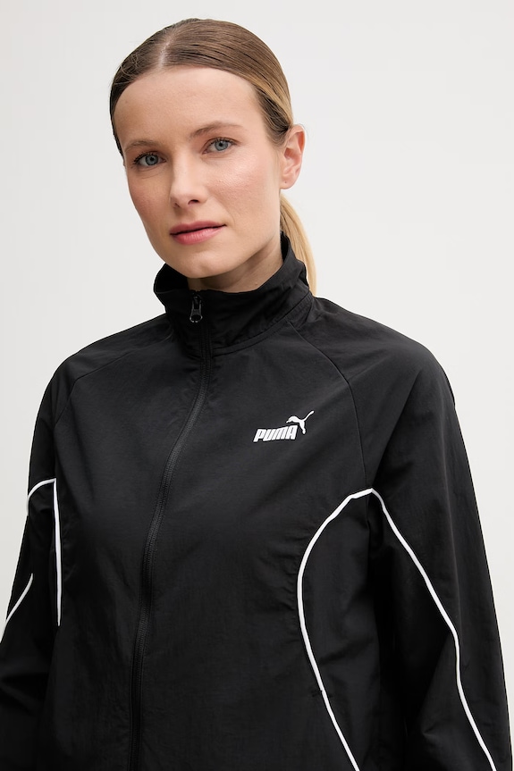 Puma komplet trenirke ženski Woven Tracksuit 691907 črna