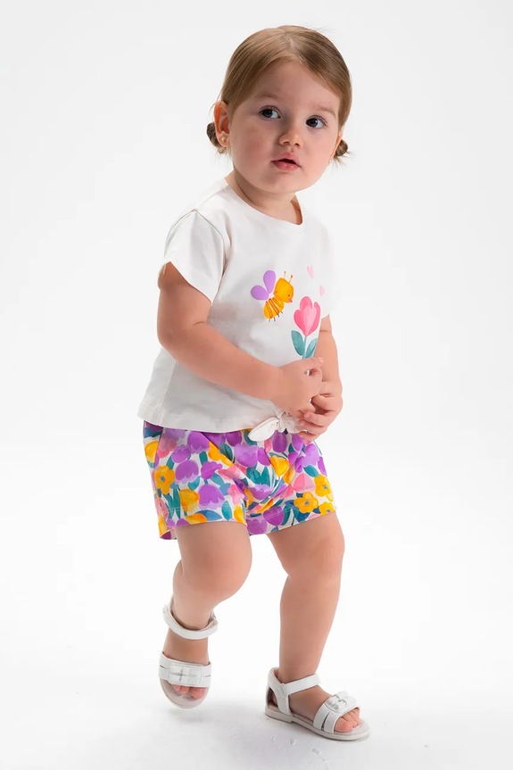Mayoral komplet bawełniany dziecięcy 1206.4J.Baby.PPY2