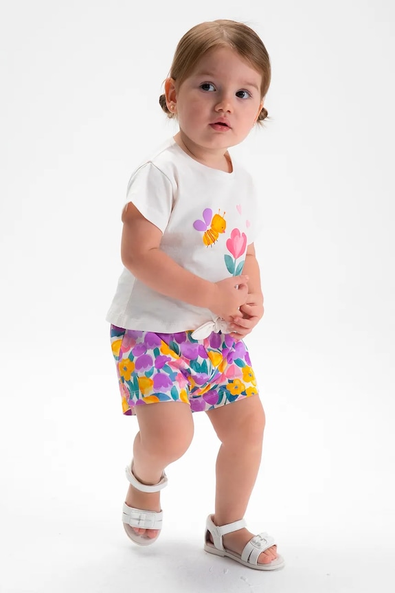 Mayoral komplet bawełniany dziecięcy 1206.4J.Baby.PPY2