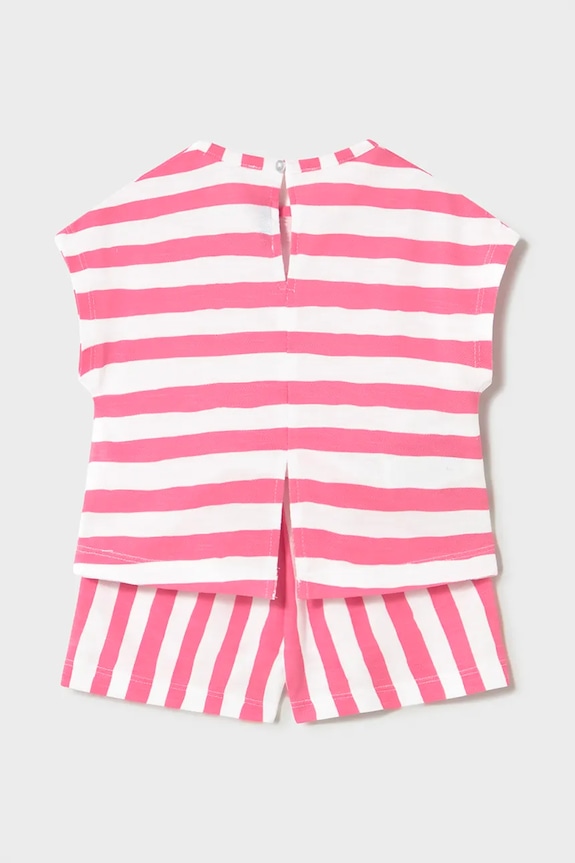 Mayoral set de bumbac pentru bebeluși 1208.4K.Baby.PPY2 roz SS26