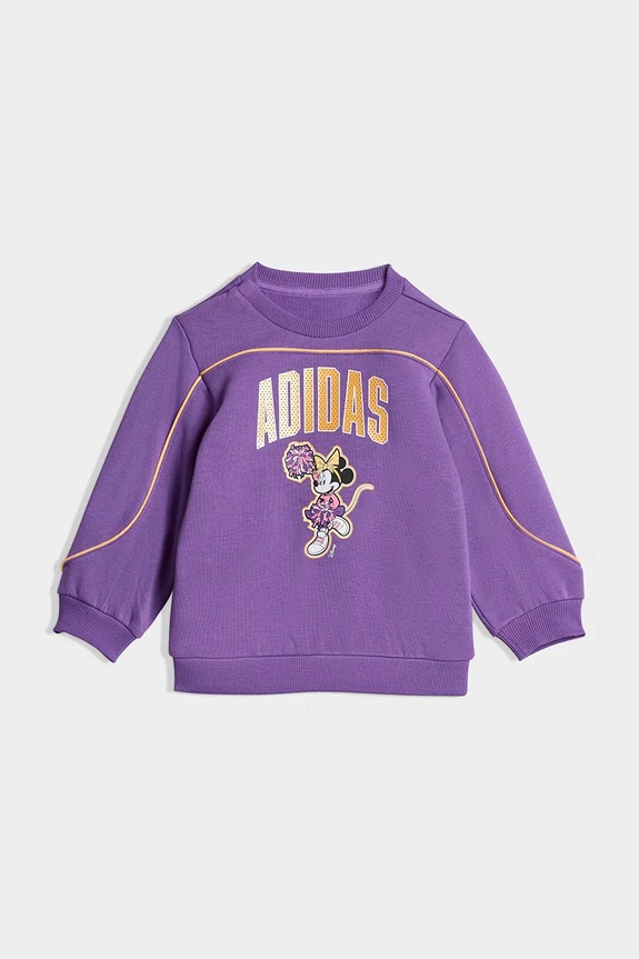 adidas dres dziecięcy DISNEY JZ3548 fioletowy SS26