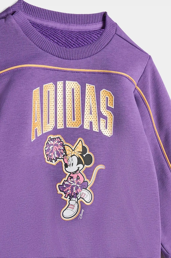 Dziewczynka adidas dres dziecięcy DISNEY JZ3548 fioletowy