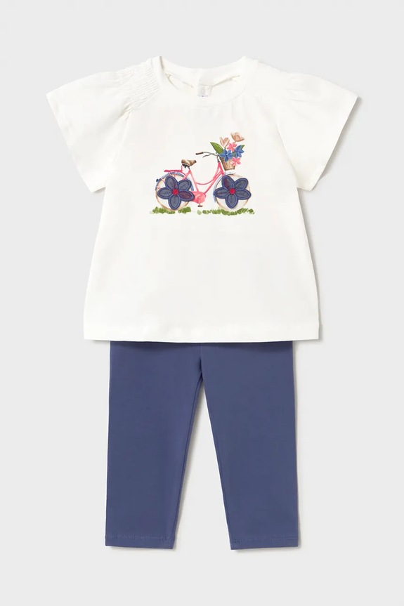 Παιδικό σετ Mayoral εμπριμέ μπλε 1747.4B.Baby.PPY2