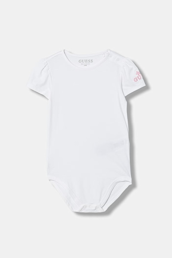 Βρεφικό βαμβακερό σετ Guess 2-pack A6RG11.K6YW0.PPY2 λευκό SS26