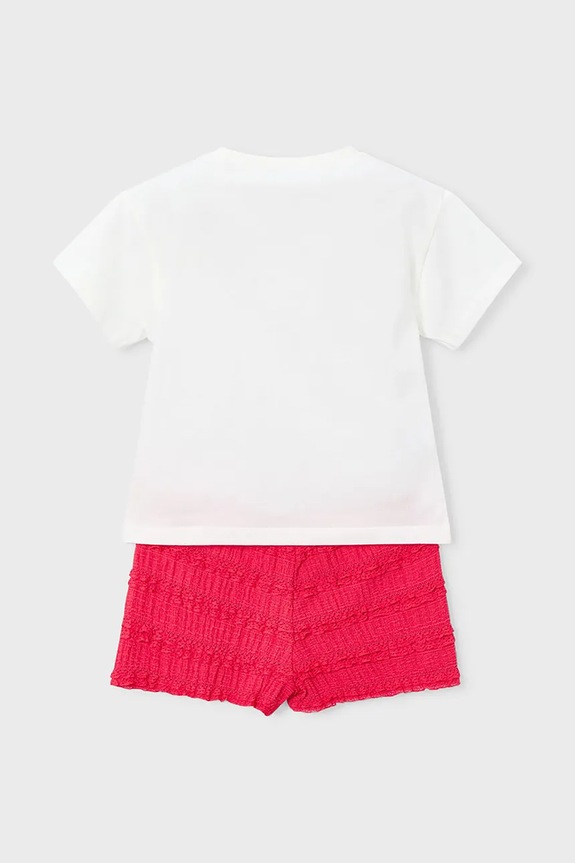 Fete Mayoral set de bumbac pentru copii 3231.6M.Mini.PPY2 roz