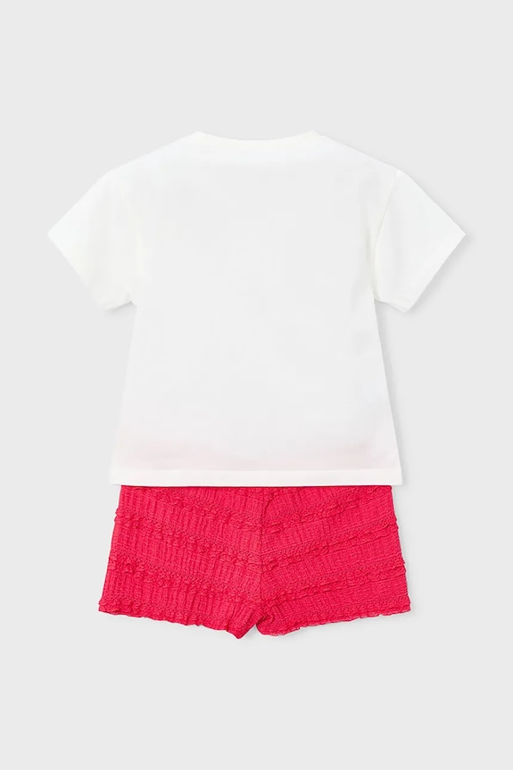 Fete Mayoral set de bumbac pentru copii 3231.6M.Mini.PPY2 roz