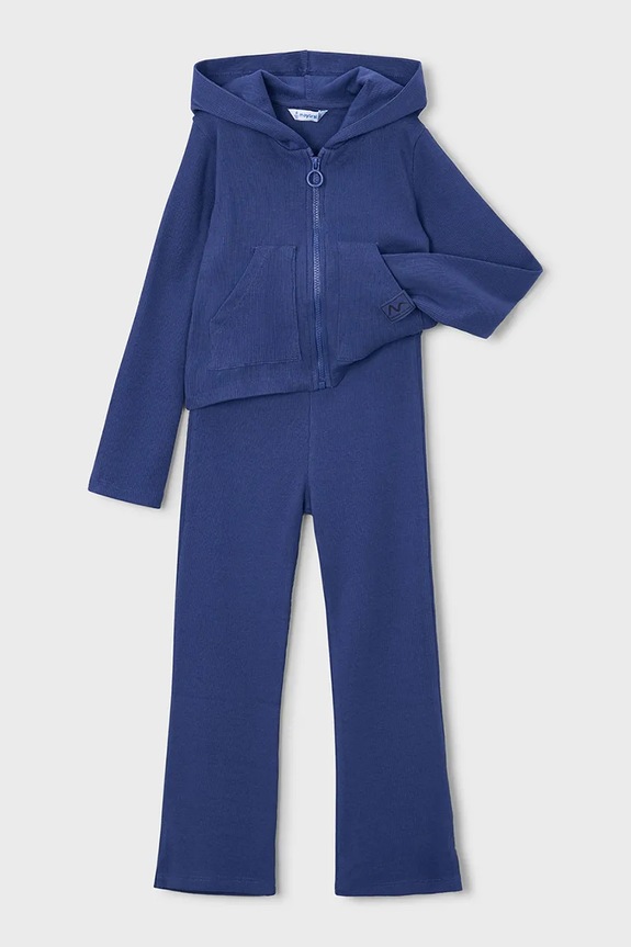 Mayoral dres dziecięcy z elastanem granatowy 3891.6G.Mini.PPY2