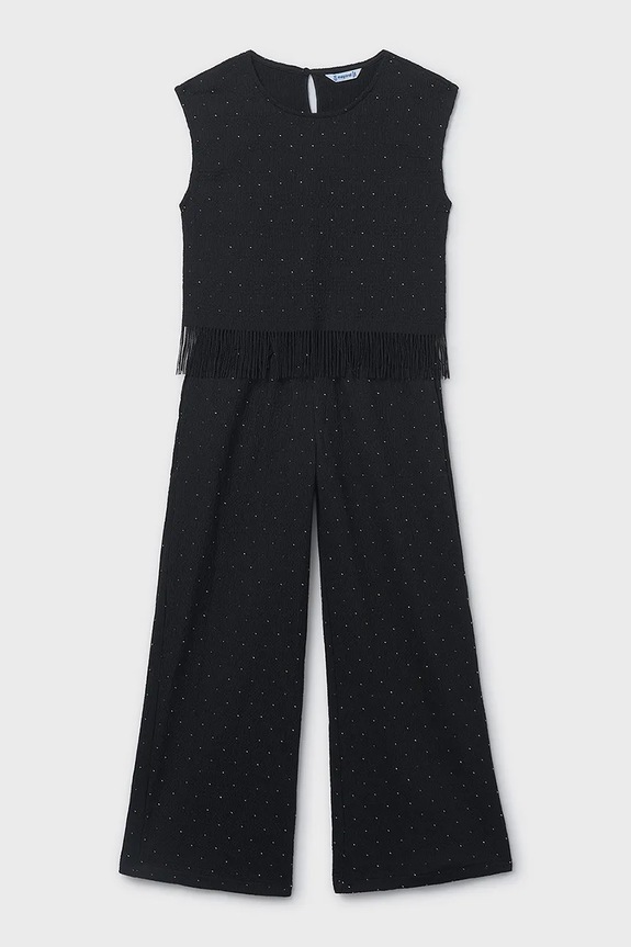 Mayoral compleu copii panza negru 6558.8A.Junior.PPY2