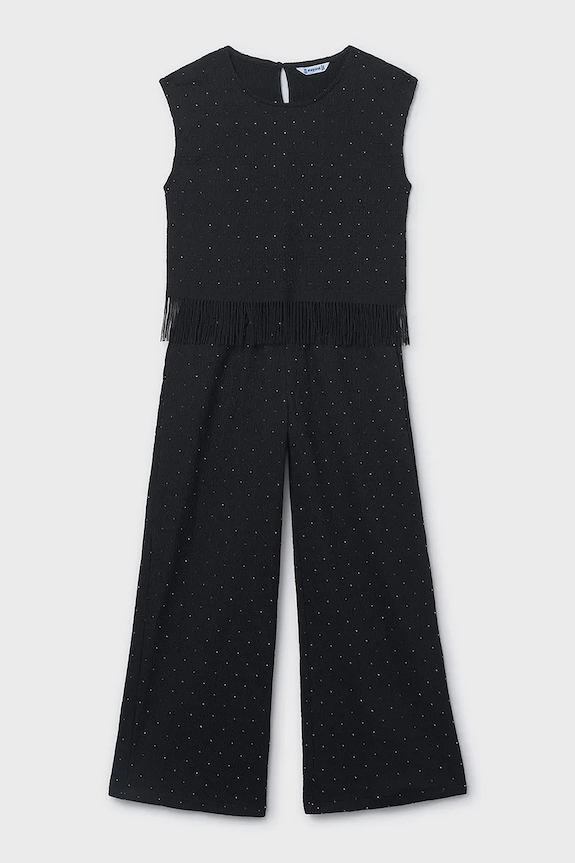 Mayoral compleu copii panza negru 6558.8A.Junior.PPY2