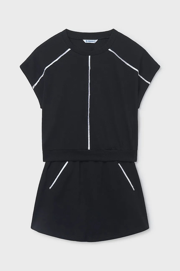 Mayoral compleu copii panza negru 6919.8E.Junior.PPY2