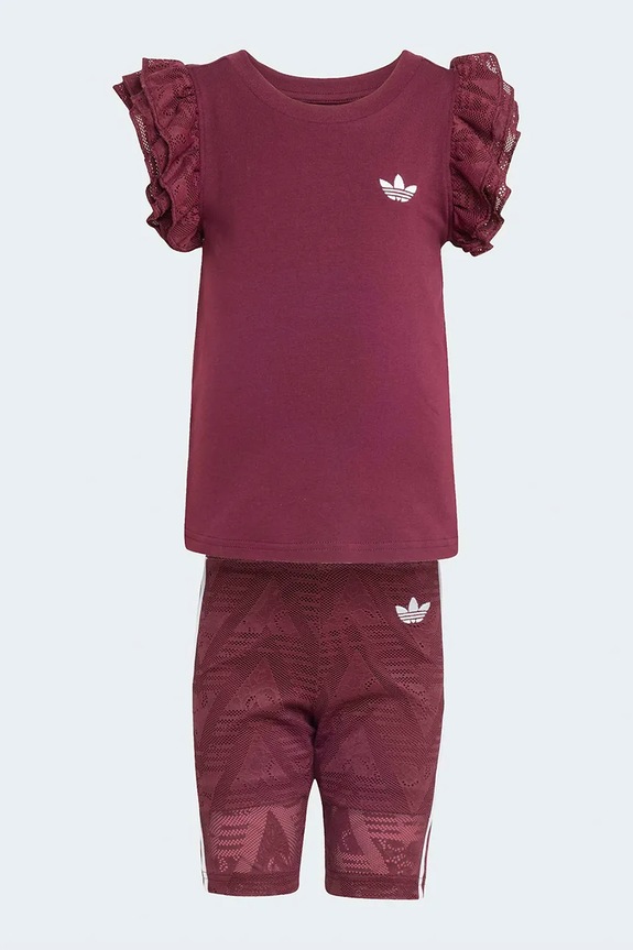 adidas Originals športová súprava detská KC6796 burgundské SS26