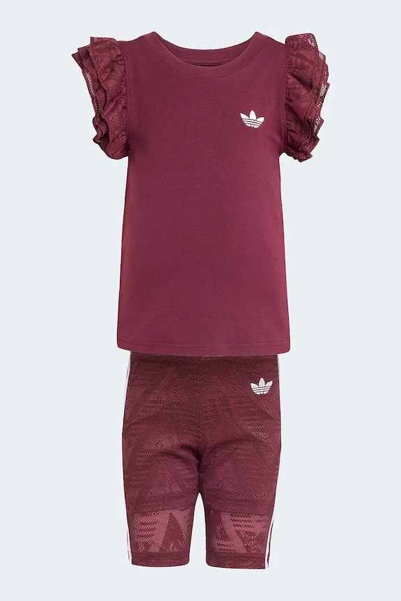 adidas Originals športová súprava detská KC6796 burgundské SS26