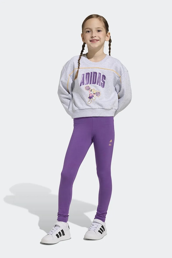 Детски комплект adidas трикотаж сив JZ3565