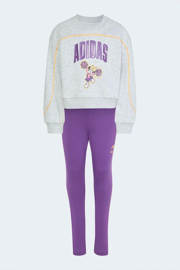 Детски комплект adidas JZ3565 сив SS26