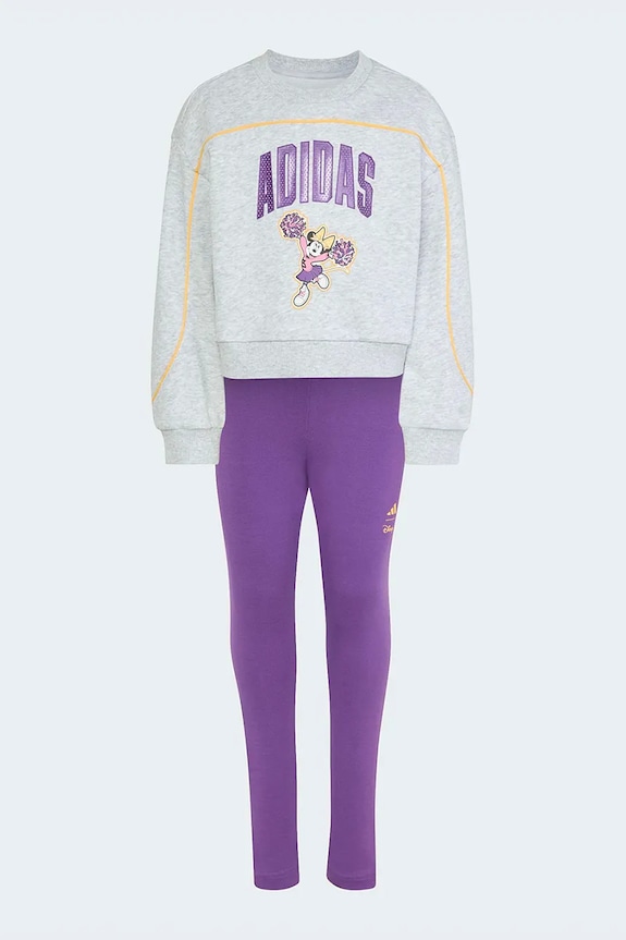Детски комплект adidas JZ3565 сив SS26