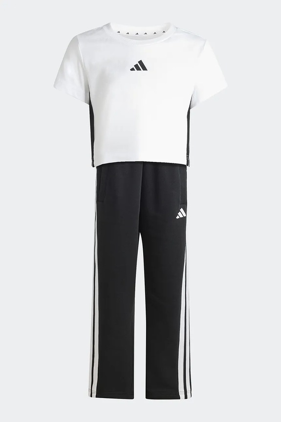 adidas komplet dziecięcy JZ5357 biały SS26