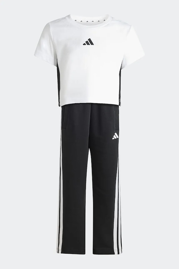 adidas komplet dziecięcy JZ5357 biały SS26