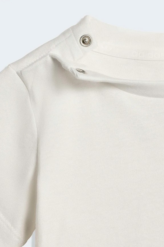 Dziewczynka adidas Originals komplet bawełniany dziecięcy KE2352 biały