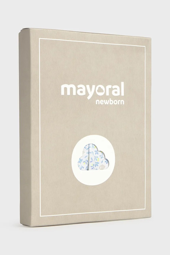 Mayoral Newborn komplet bawełniany niemowlęcy niebieski 1288.2F.Newborn.PPY2