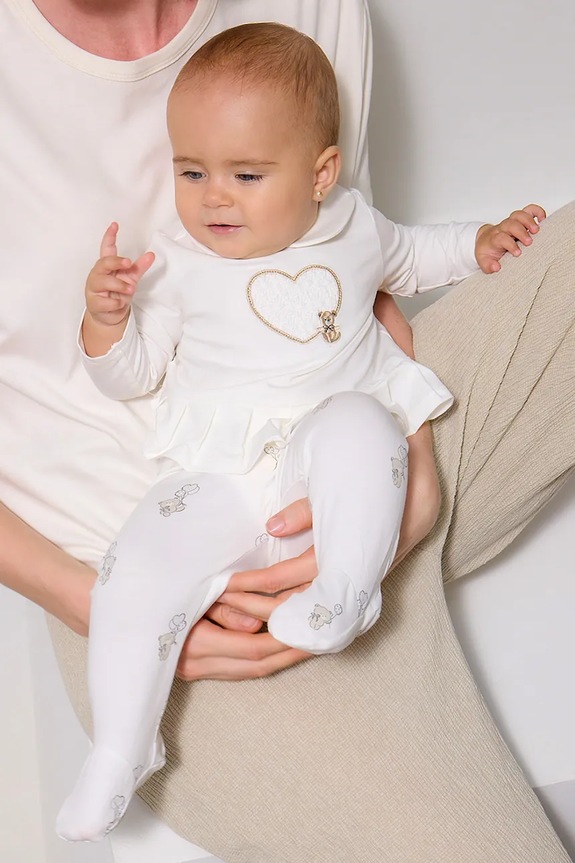 Sada pre bábätká Mayoral Newborn pletenina béžová 1592.2B.Newborn.PPY2