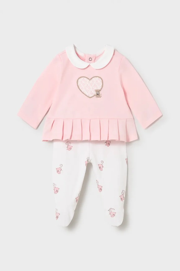 Комплект для немовлят Mayoral Newborn трикотаж рожевий 1592.2B.Newborn.PPY2