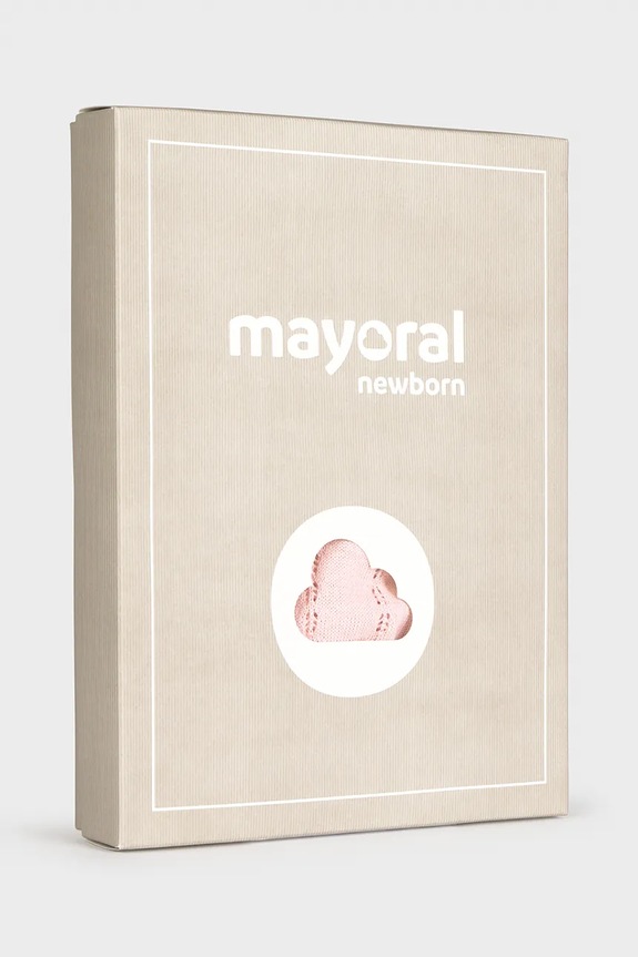 Mayoral Newborn set de bumbac pentru bebeluși roz 1637.2B.Newborn.PPY2