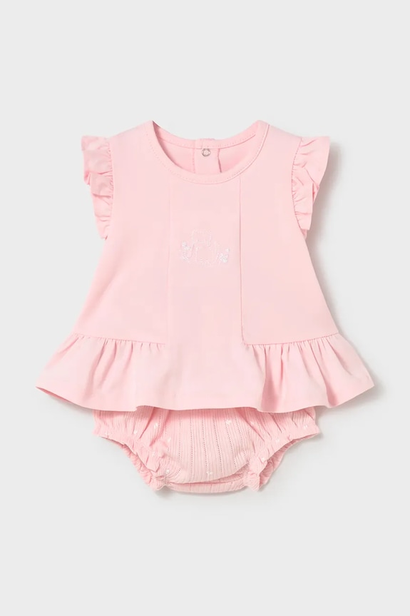 Komplet za dojenčka Mayoral Newborn 2-pack 1639.2F.Newborn.PPY2 roza SS26