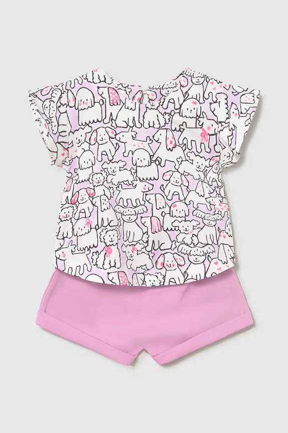 Mayoral Newborn set de bumbac pentru bebeluși 1641.2K.Newborn.PPY2 roz SS26