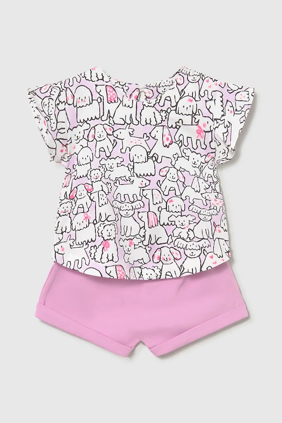Mayoral Newborn set de bumbac pentru bebeluși 1641.2K.Newborn.PPY2 roz SS26