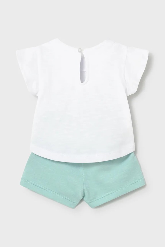 Fete Mayoral Newborn set de bumbac pentru bebeluși 1641.2K.Newborn.PPY2 albastru