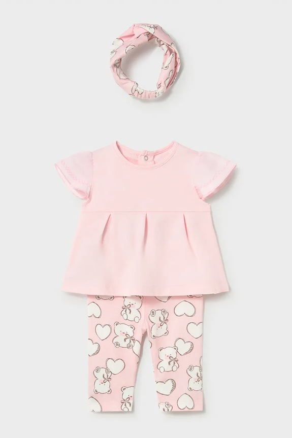 Комплект для немовлят Mayoral Newborn трикотаж рожевий 1735.2P.Newborn.PPY2
