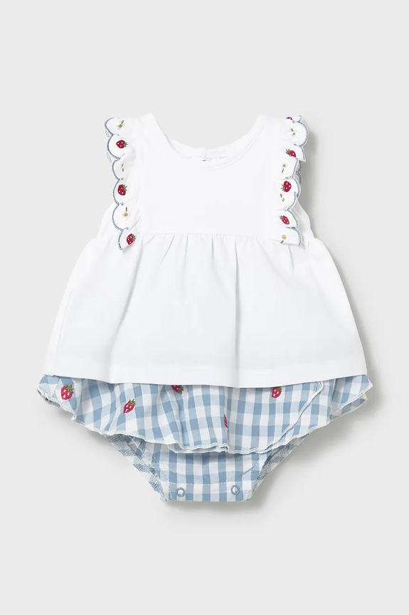 Sada pre bábätká Mayoral Newborn nášivka modrá 1820.2R.Newborn.PPY2