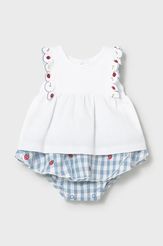 Sada pre bábätká Mayoral Newborn nášivka modrá 1820.2R.Newborn.PPY2
