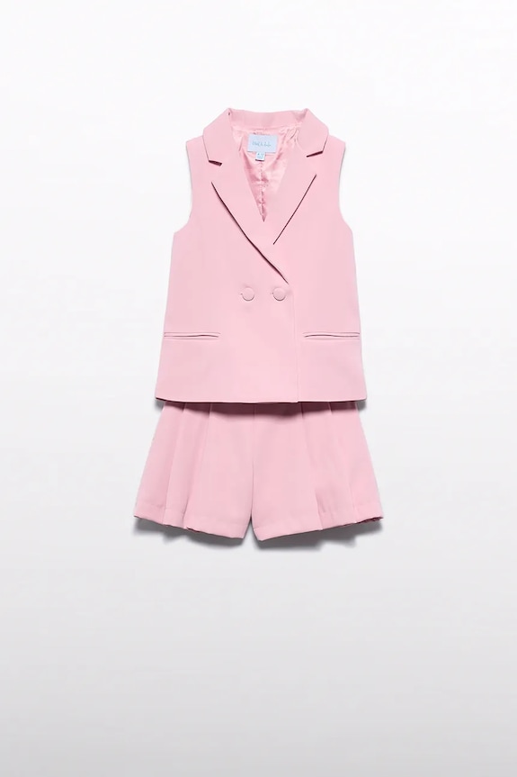 Abel&Lula komplet dziecięcy 5287.5.Mini.PPY2 różowy SS26