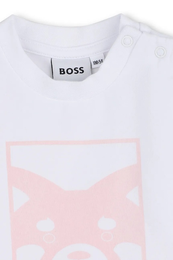 BOSS komplet niemowlęcy J53073.86.94 różowy