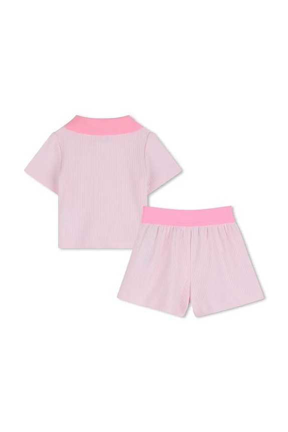 Komplet za bebe BOSS J53062.60.81 roza SS26