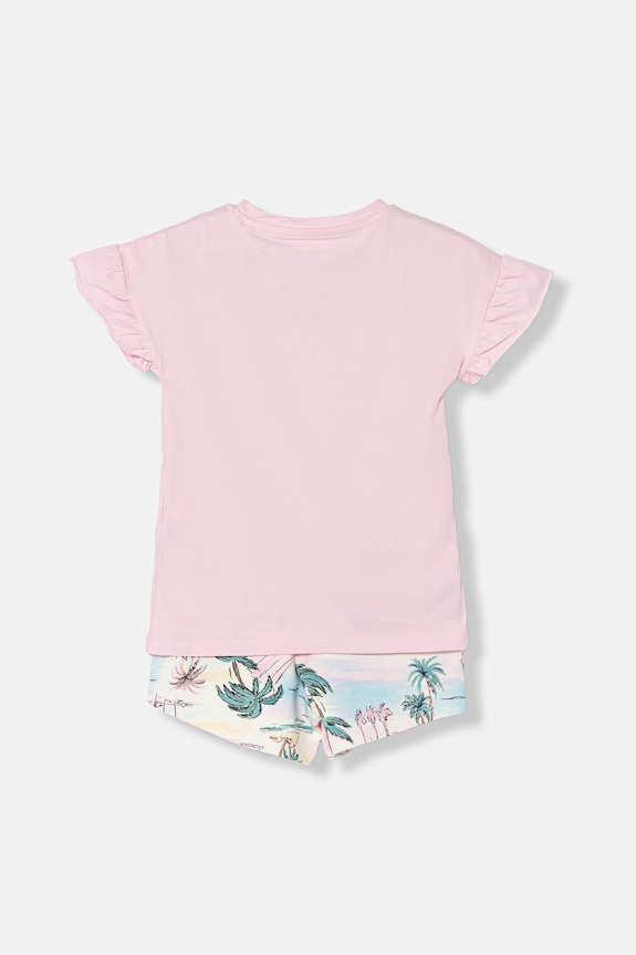 Guess mindennapi szett gyerek pamut K6GG02.K6YW4.PPY2.M rózsaszín SS26