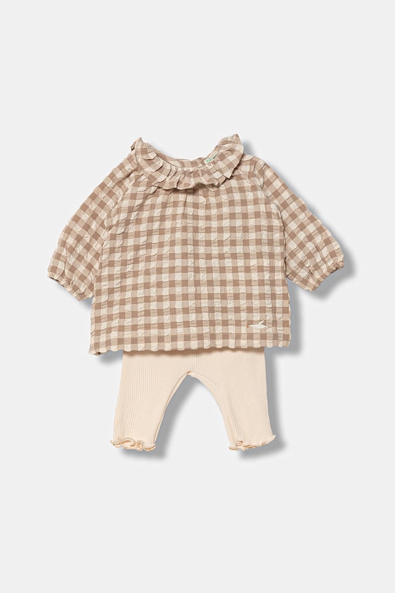 United Colors of Benetton komplet dziecięcy beżowy 4WIDAK01K.W.Stagionale