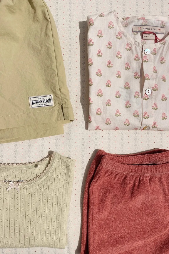 Konges Sløjd komplet codzienny dziecięcy bawełniany ITTY SET GOTS KS105424.PPY2
