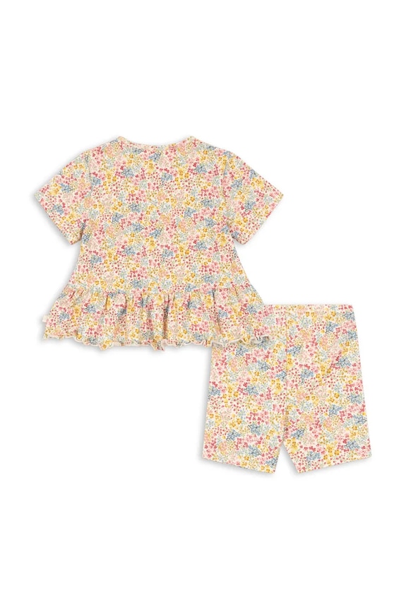 Konges Sløjd detská súprava s bavlnou BASIC FRILL SET GOTS KS105279.PPY2 béžová SS26