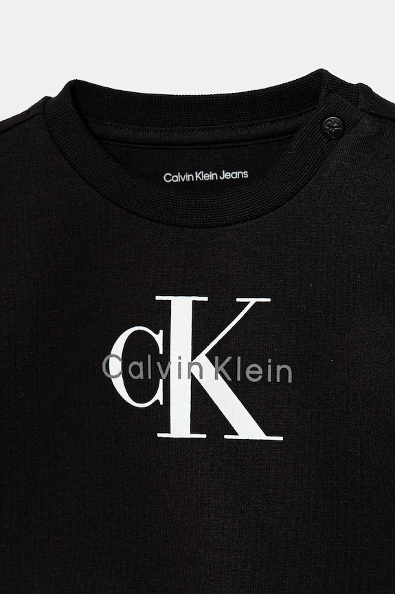 Calvin Klein Jeans gyerek melegítő fekete IN0IN00353.PPY2