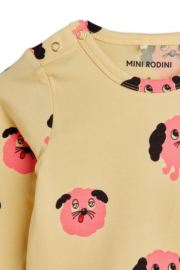 Αγορίστικα Σετ μωρού Mini Rodini Doggies 26140104 κίτρινο