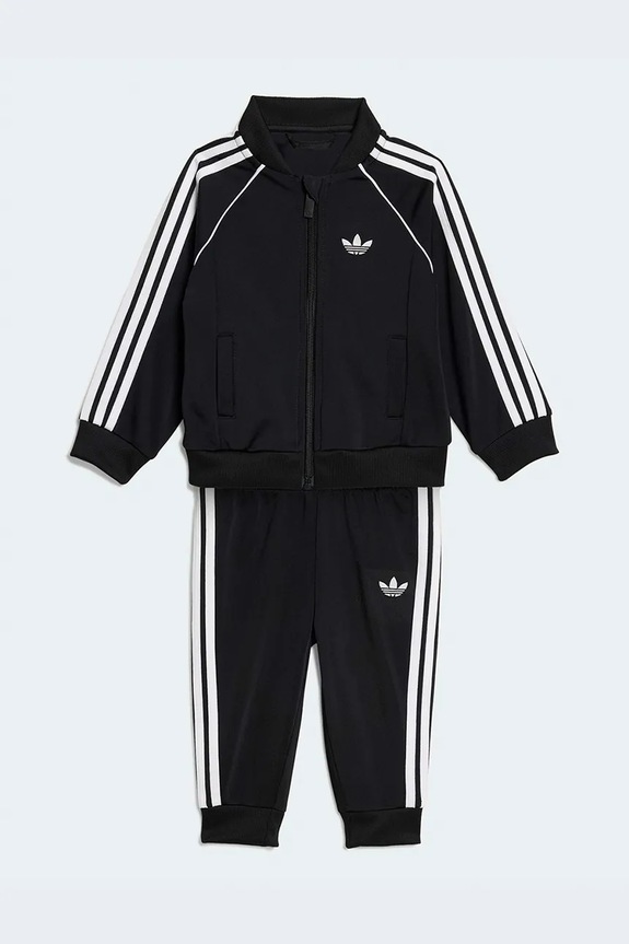 Detská tepláková súprava adidas Originals pletenina čierna KD1029