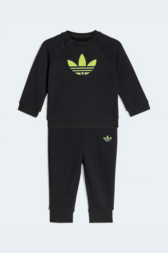 adidas Originals baba tréningruha nyomtatásos fekete KD1046