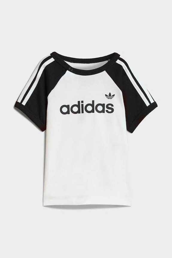 adidas Originals set de bumbac pentru copii KD1055 alb SS26