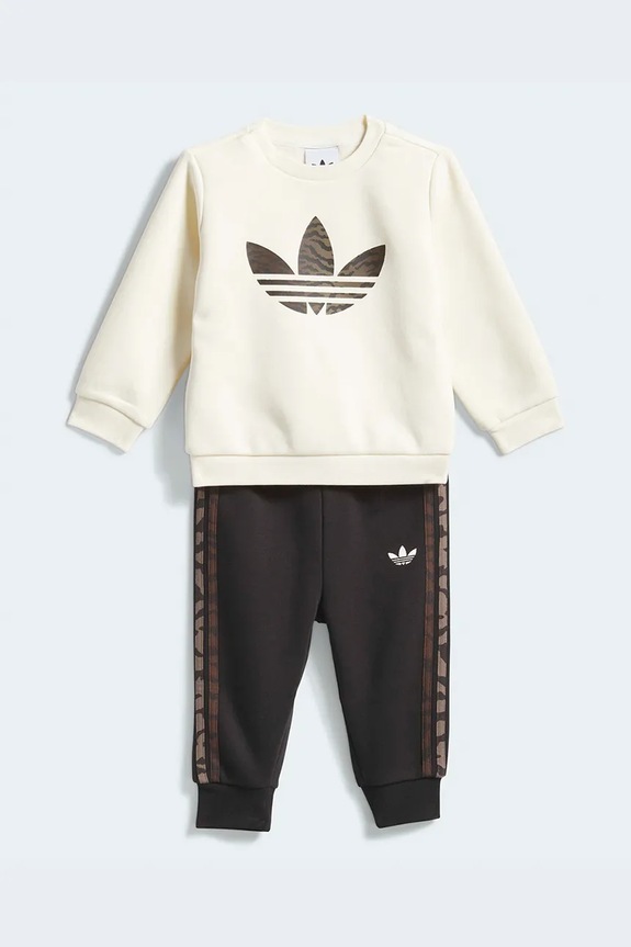 adidas Originals dres dziecięcy dzianina beżowy KD5824